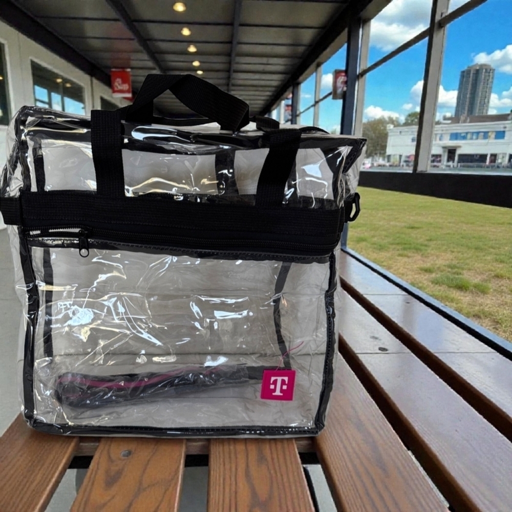 NEW!!! T-MOBILE STADIUM BAG CLEAR